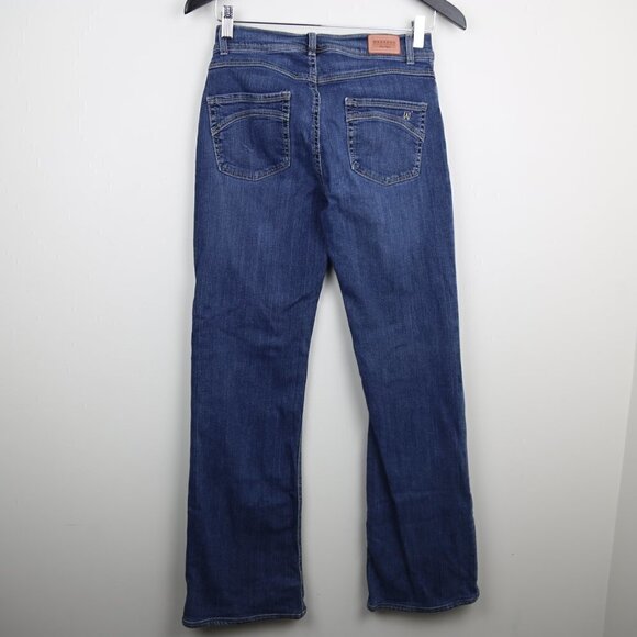 Weekend Maxmara Stretch Medium Wash Low Rise Boot Cut Denim Jeans - Picture 7 of 7